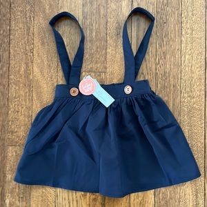Bailey’s blossoms brand new with tags. Jumper (skirt with suspenders) in navy